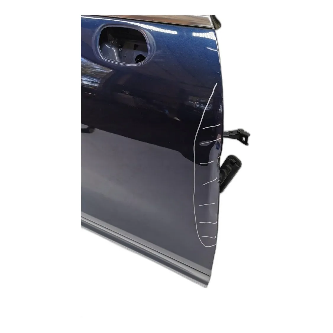 Kompletne prawe przednie drzwi do Porsche Cayenne II 7P — zdjęcie 3